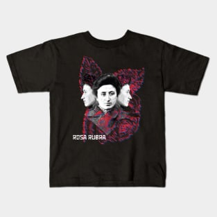 Rosa Rubra 3D dark Kids T-Shirt